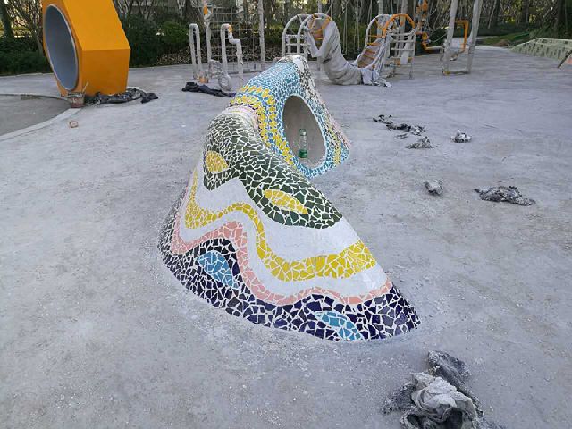 汕头市永安村陶瓷碎片工程案例