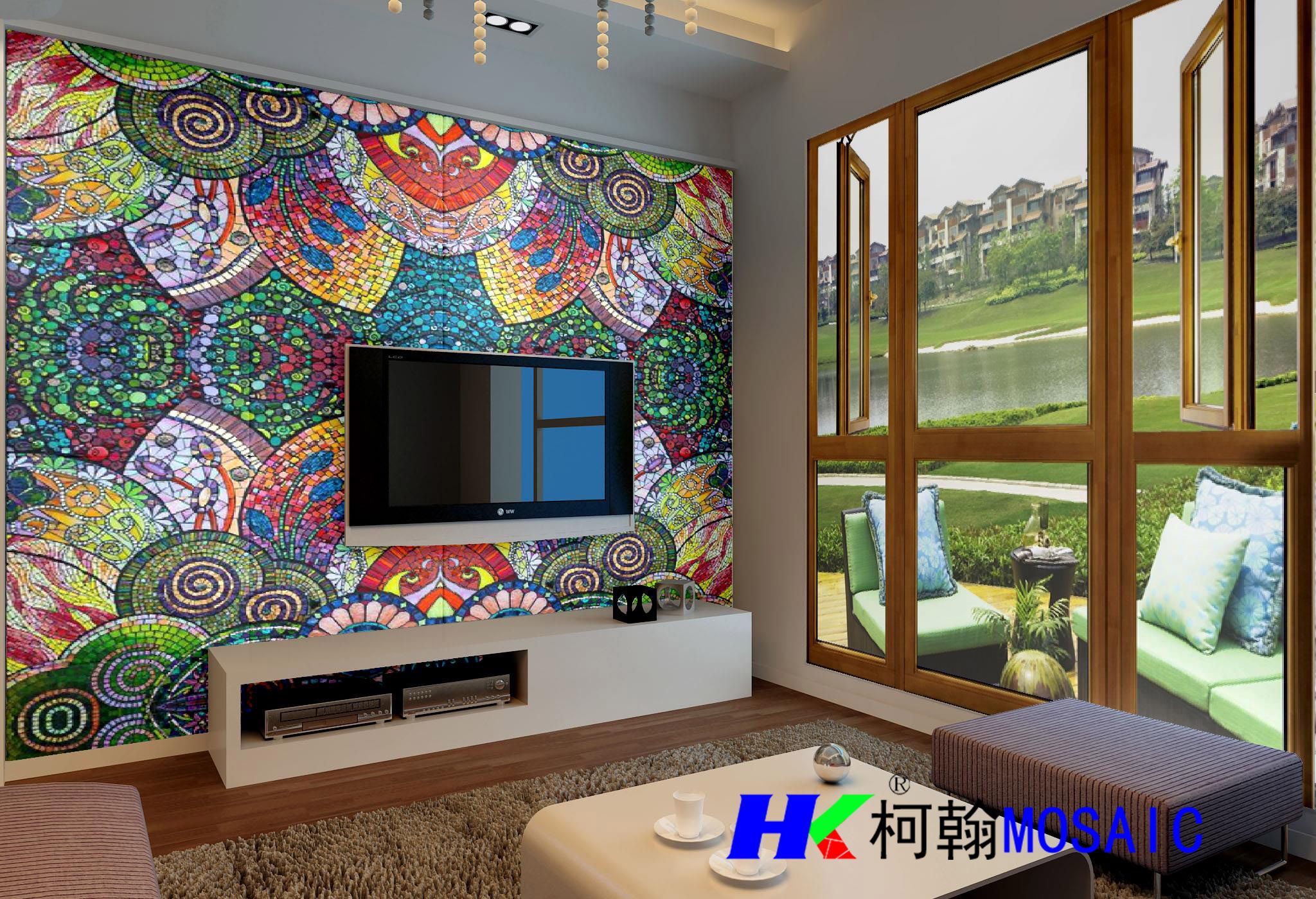 客厅抽象艺术图1